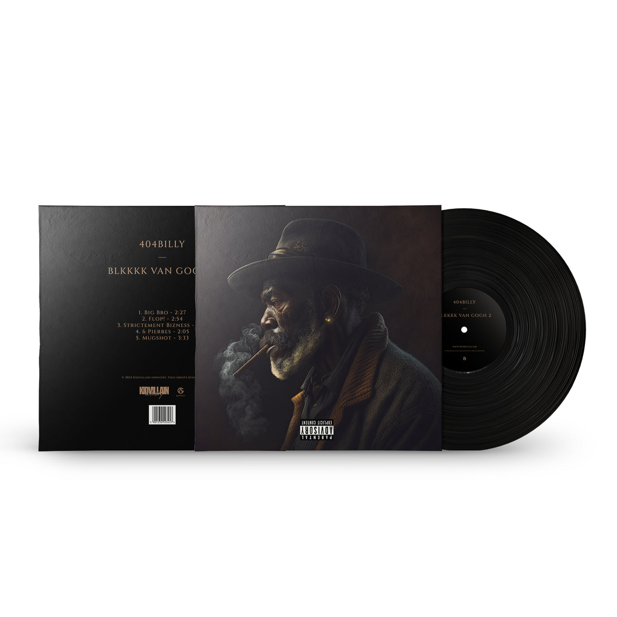 Vinyle BLKKKK VAN GOGH 2 - 404Billy