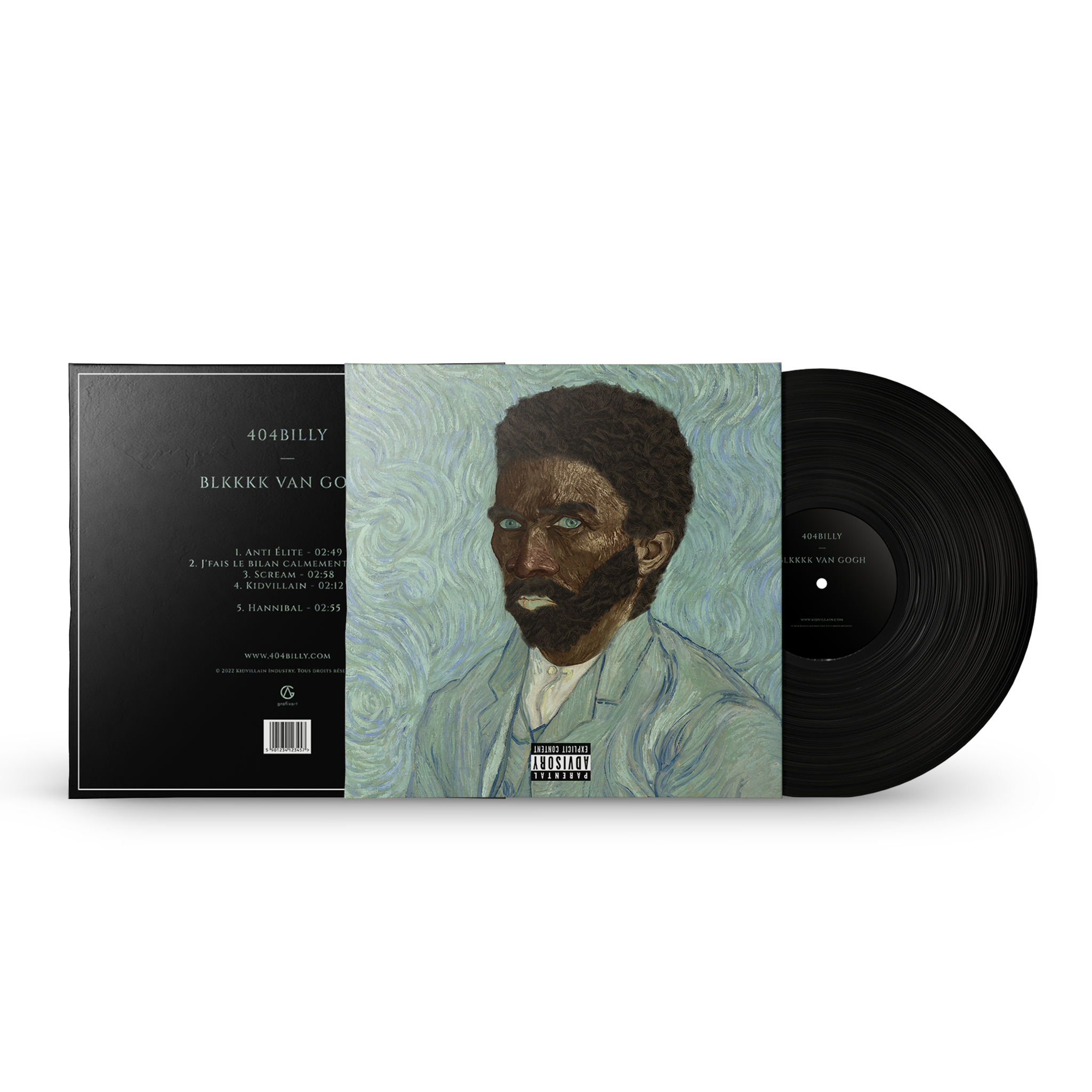 Vinyle BLKKKK VAN GOGH - 404Billy