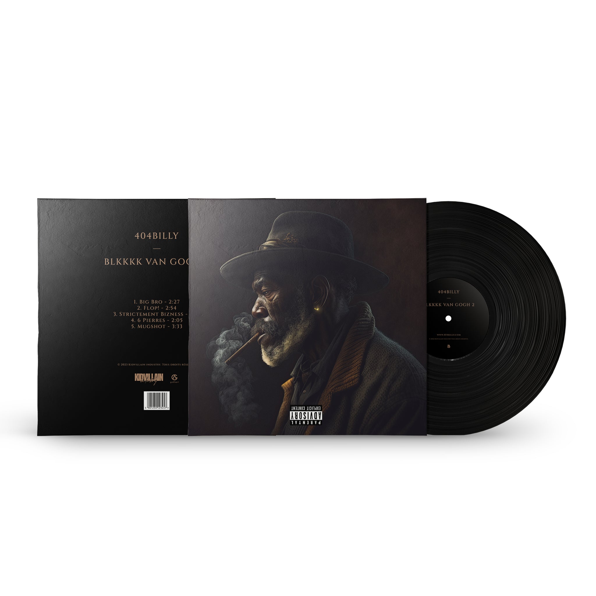 Vinyle BLKKKK VAN GOGH 2 - 404Billy